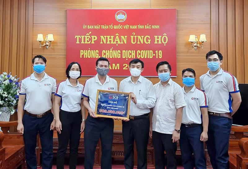 Hình ảnh đại diện SCB ủng hộ 500 triệu đồng cho Bắc Ninh
